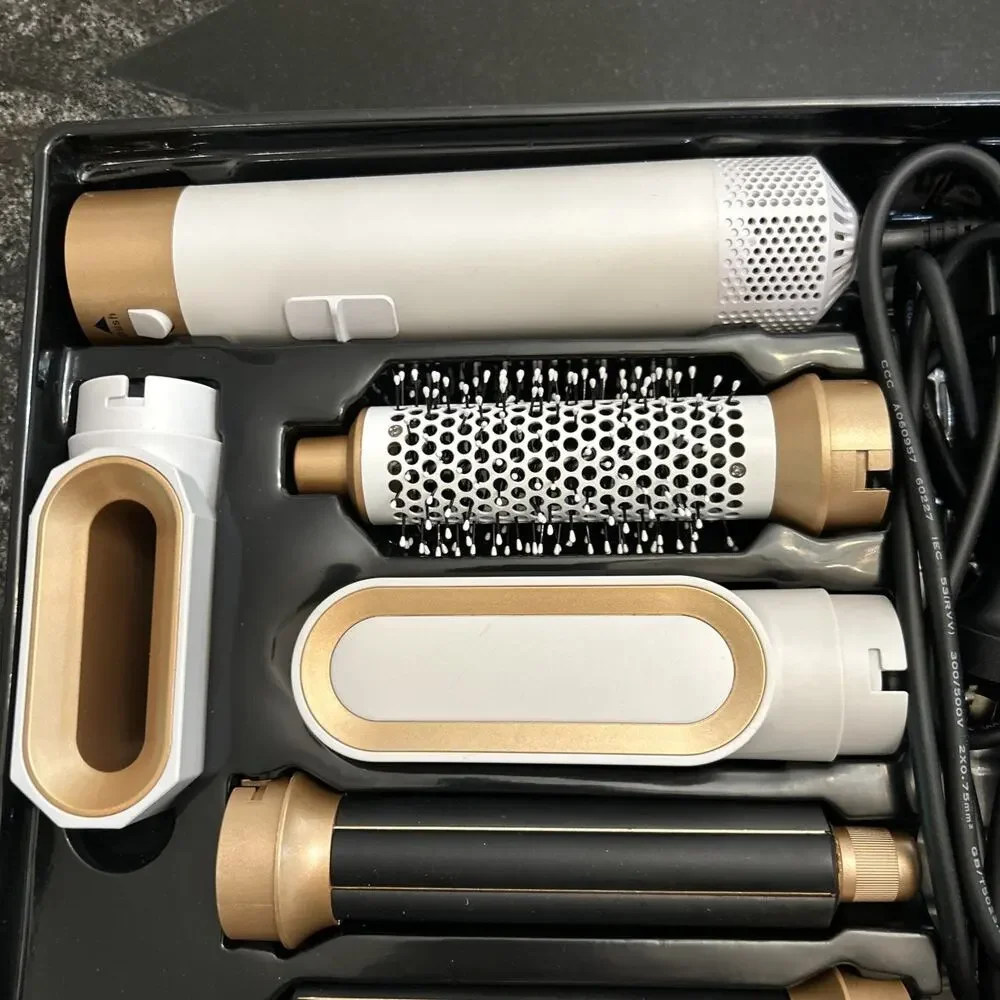 5 in 1 Multi Function Blow Dryer Hot Air Comb Brush Styling High Speed